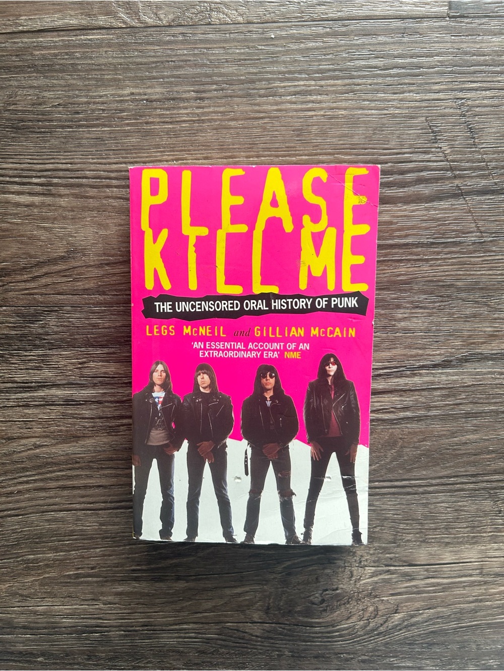 Please Kill Me: The Uncensored Oral History of Punk Pink Yellow Cover Paperback